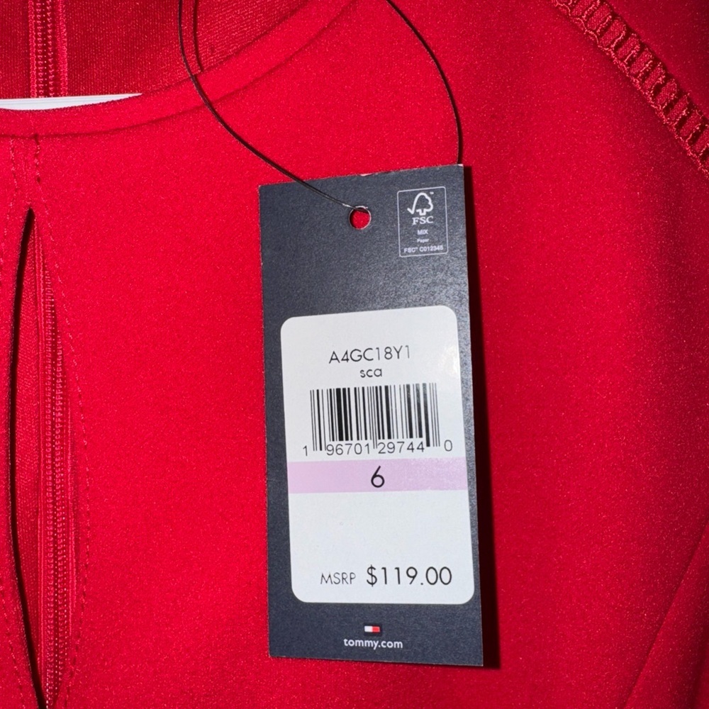 Tommy Hilfiger Woman’s Cut Out Dress NWT - Picture 8 of 8